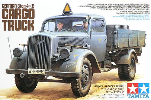 Przejdź do produktu TAMIYA 35291 - 1:35 German 3ton 4x2 Cargo Truck