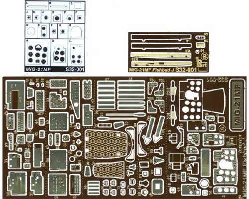Przejdź do produktu PART S32001 - 1:32 MiG-21 MF