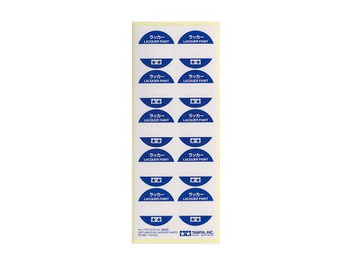 Przejdź do produktu TAMIYA 87196 - Etykiety samoprzylepne na zakrętki do farb serii Tamiya LP
