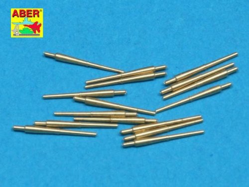 Przejdź do produktu ABER 1:350L-28  - 1:350 Set of 16 pcs 102 mm Q.F. Mk.XVI barrels for Royal Navy ships