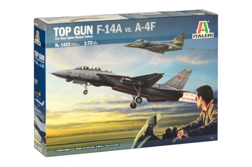 Przejdź do produktu ITALERI 1422 - 1:72 Top Gun F-14A vs A-4F