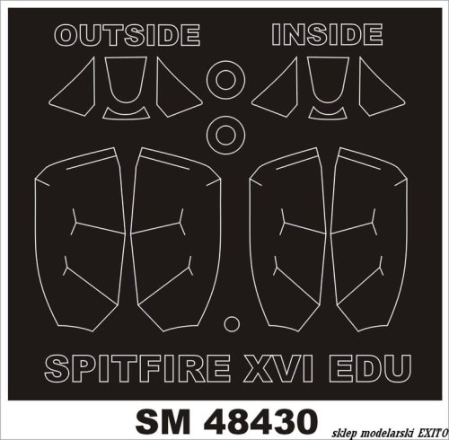 Przejdź do produktu MONTEX SM48430 - 1:48 Spitfire Mk.XVI ( Bubletop )