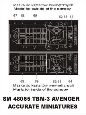Przejdź do produktu MONTEX SM48065 - 1:48 TBM-3 Avenger