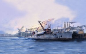 HOBBY BOSS 83522 - 1:350 French Submarine Surcouf