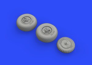EDUARD 672159 - 1:72 Messerschmitt Me 262 wheels