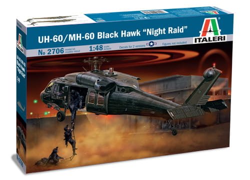 Przejdź do produktu ITALERI 2706 - 1:48 UH-60 Black Hawk "Night Raid"