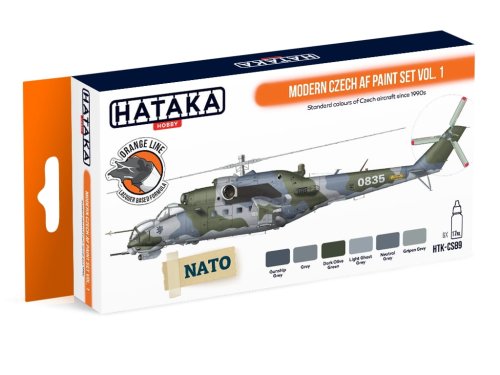 Przejdź do produktu HATAKA CS89 - Zestaw farb Modern Czech AF vol.1