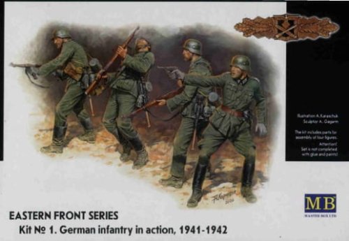 Przejdź do produktu MASTER BOX 3522 - 1:35 Frontier Fighting, Summer 1941, German Infantry