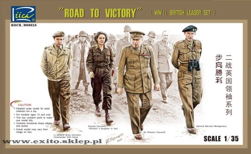 Przejdź do produktu RIICH MODELS 35023 - 1:35 Road to Victory - WWII British Leader Set