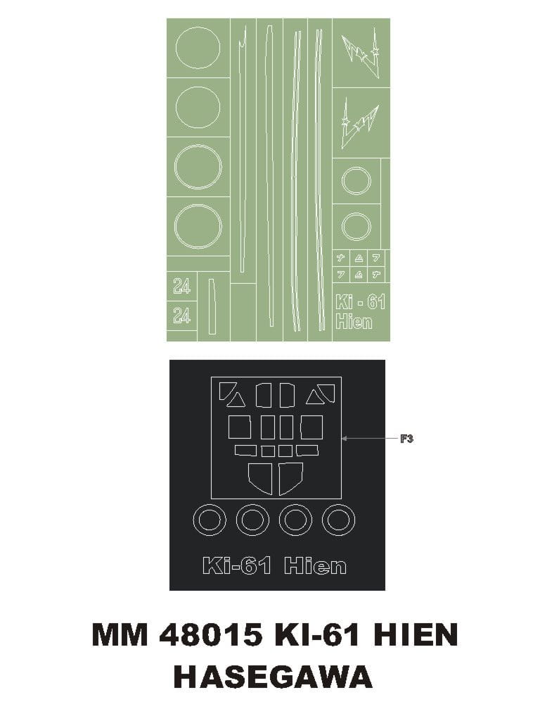 Przejdź do produktu MONTEX MM48015 - 1:48 Ki-61 Hien