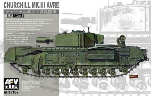 Przejdź do produktu AFV CLUB 35167 - 1:35 Churchill Mk. III AVRE