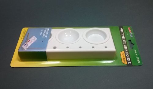 Przejdź do produktu TRUMPETER 09960 - Paleta do malowania z uchwytami na pędzle