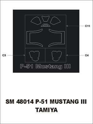 Przejdź do produktu MONTEX SM48014 - 1:48 P-51 B Mustang III