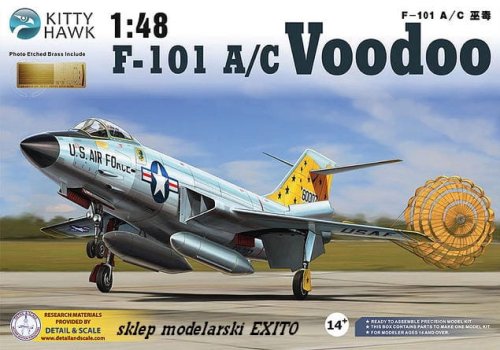 Przejdź do produktu KITTY HAWK 80115 - 1:48 F-101A/C Voodoo