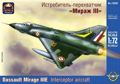 Przejdź do produktu ARK MODELS 72030 - 1:72 Dassault Mirage IIIE