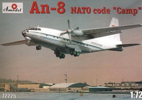 Przejdź do produktu AMODEL 72225 - 1:72 Antonov An-8  Aeroflot