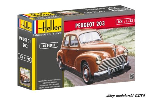 Przejdź do produktu HELLER 80160 - 1:43 Peugeot 203