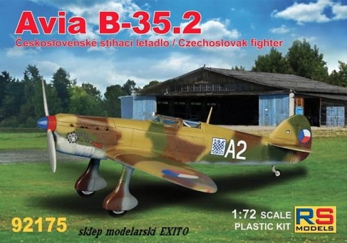 Przejdź do produktu RS MODELS 92175 - 1:72 Avia B.35.2
