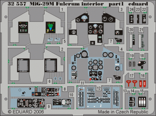 Przejdź do produktu EDUARD 32557 - 1:32 MiG-29M Fulcrum interior
