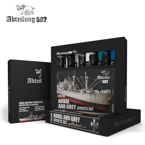 Przejdź do produktu ABTEILUNG 502 ABT306 - Naval and Grey Effects Set 6 x 20 ml