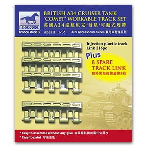 Przejdź do produktu BRONCO AB 3511 - 1:35 Comet workable track set