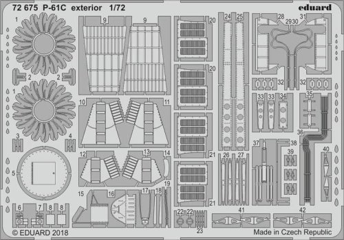 Przejdź do produktu EDUARD 72675 - 1:72 P-61C exterior
