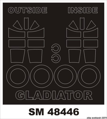 Przejdź do produktu MONTEX SM48446 - 1:48 Gloster Gladiator