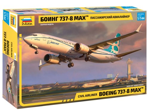 Przejdź do produktu ZVEZDA 7026 - 1:144 Boeing 737-8 Max