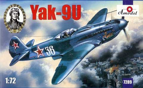 Przejdź do produktu AMODEL 7289 - 1:72 Yakovlev Yak-9U