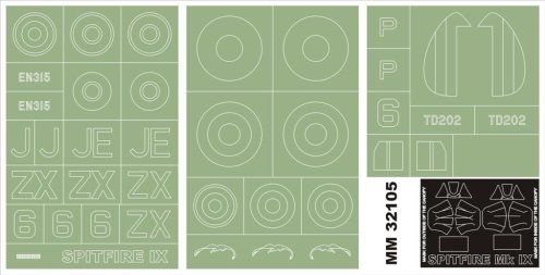 Przejdź do produktu MONTEX MM32105 - 1:32 Spitfire Mk.IX