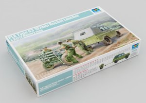 TRUMPETER 02320 - 1:35 PLA Type 63 107mm Rocket Launcher & BJ212 Military Jeep
