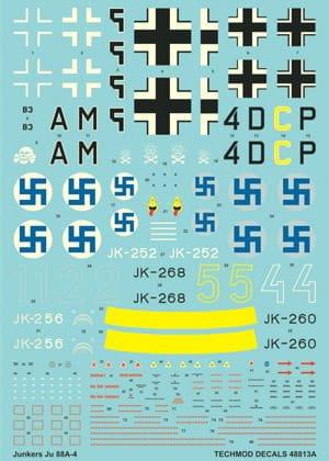 Przejdź do produktu TECHMOD 48813 - 1:48 Junkers Ju-88A-4