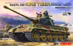 MENG MODEL TS031 - 1:35 German Heavy Tank Sd.Kfz.182 King Tiger (Henschel Turret)