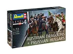 REVELL 02453 - 1:72 Seven Year War Austrian Dragoons & Prussian Hussars