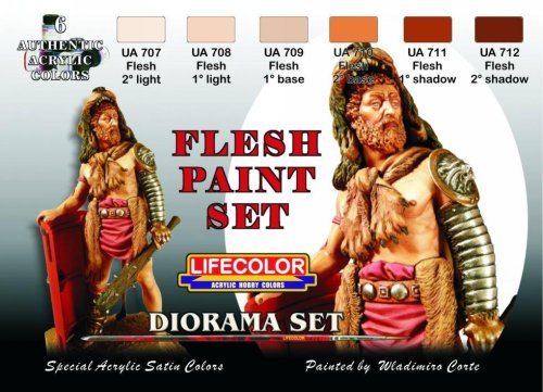 Przejdź do produktu LIFECOLOR CS 13 - Flesh Paint Set