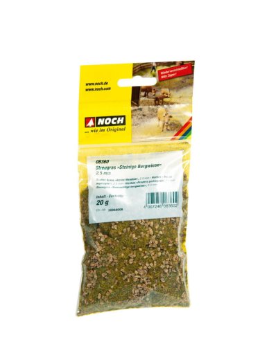 Przejdź do produktu NOCH 08360 - Grass, Alpine Meadow - Posypka 20 g