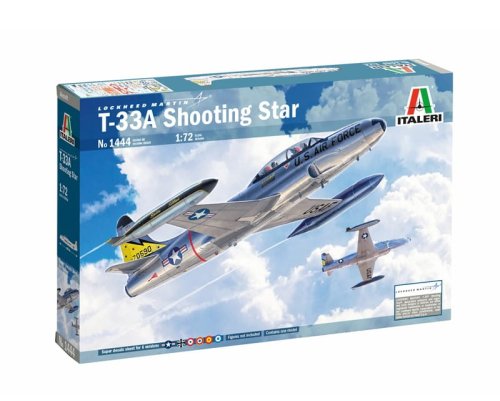 Przejdź do produktu ITALERI 1444 - 1:72 Lockheed T-33A Shooting Star