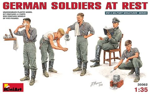 Przejdź do produktu MINIART 35062 - 1:35 German Soldiers at Rest