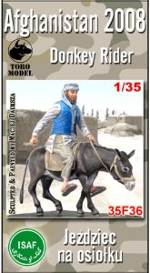 TORO MODEL 35F36 - 1:35 Afganistan 2008 - Jeździec na osiołku