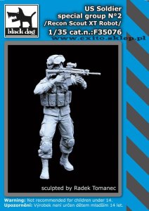 BLACK DOG F35076 - 1:35 US Soldier special group Nr.2