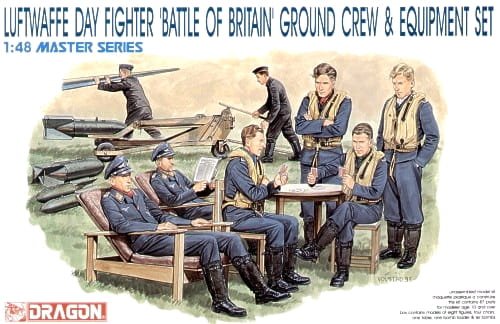 Przejdź do produktu DRAGON 5532 - 1:48 Luftwaffe Day Fighter Ground Crew & Equipment Set - Battle of Britain