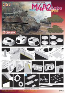 DRAGON 6462 - 1:35 U.S. Marines M4A2 Late PTO