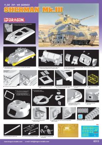DRAGON 6313 - 1:35 Sherman Mk.III
