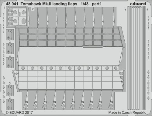 Przejdź do produktu EDUARD 48941 - 1:48 Tomahawk Mk.II landing flaps
