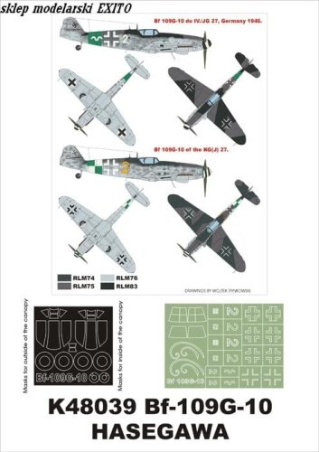 Przejdź do produktu MONTEX K48039 - 1:48 Bf-109 G-10