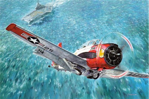 Przejdź do produktu RODEN 451 - 1:48 North American T-28C Trojan