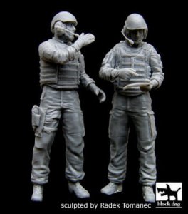 BLACK DOG F35038 - 1:35 Australian Army tank crew in Afganistan