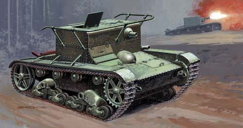 Przejdź do produktu MIRAGE 72606 - 1:72 Opancerzony punkt obserwacyjny T-26TN