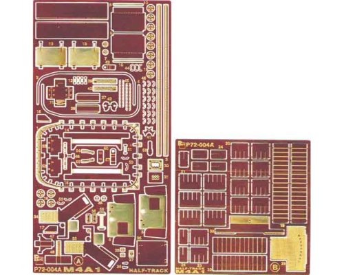 Przejdź do produktu PART P72004A - 1:72 M4A1 Half Track