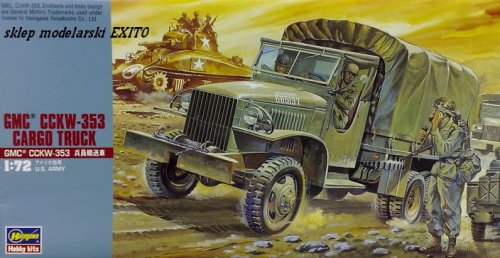 Przejdź do produktu HASEGAWA MT20 - 1:72 GMC CCKW-353 Cargo Truck